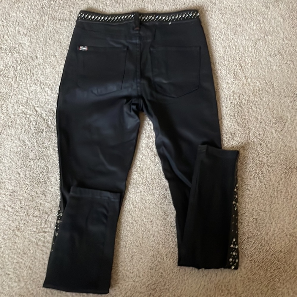 AO LA by Alicia & Olivia Black Skinny jeans - Picture 3 of 4